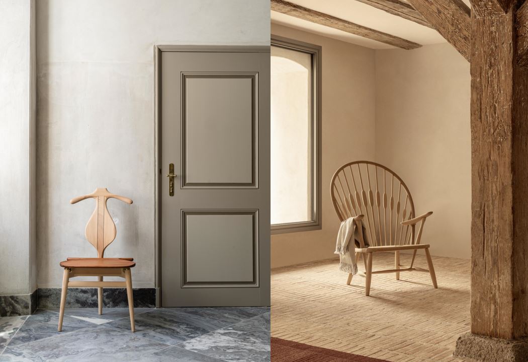 4. díl Hans Wegner: Židle jako páv a ramínko na šaty. Wegner si uměl i hrát!