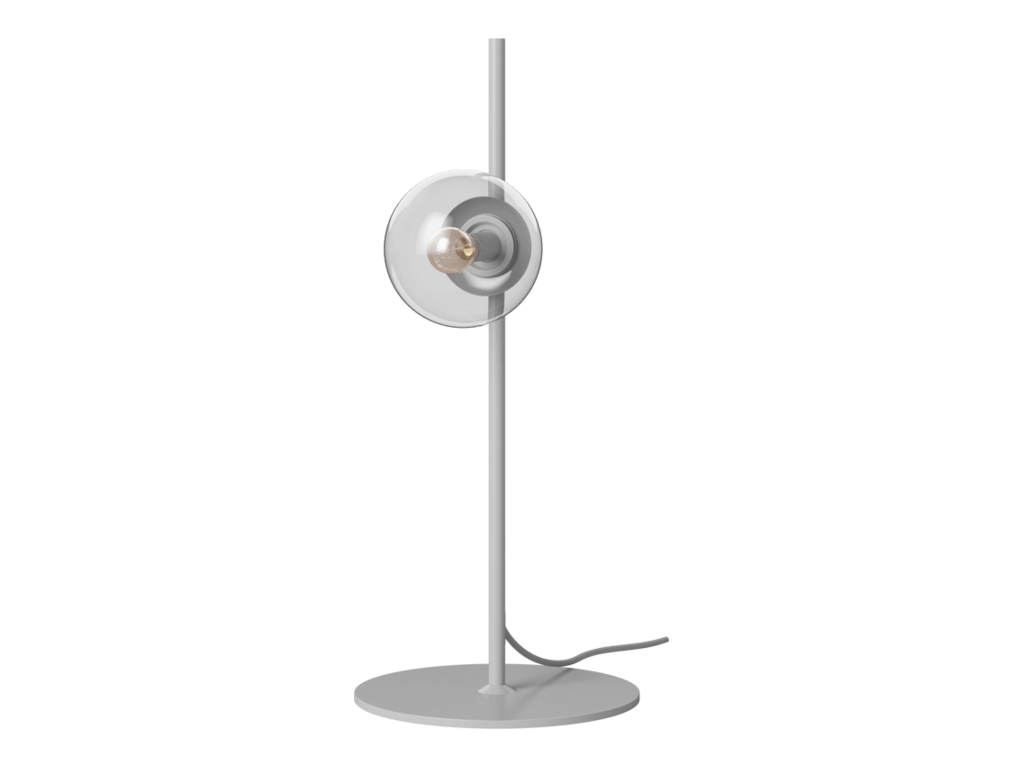 Stolní lampa Orb – Matná šedá