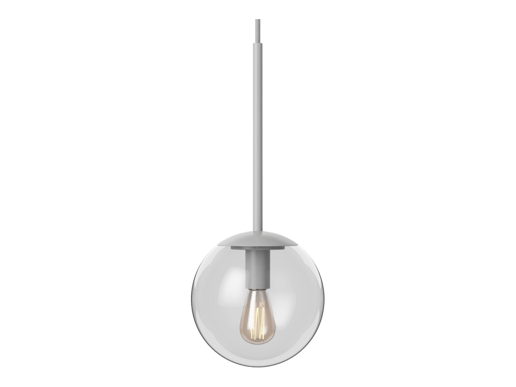 Závěsné svítidlo Orb Ø 15 cm – Matná šedá