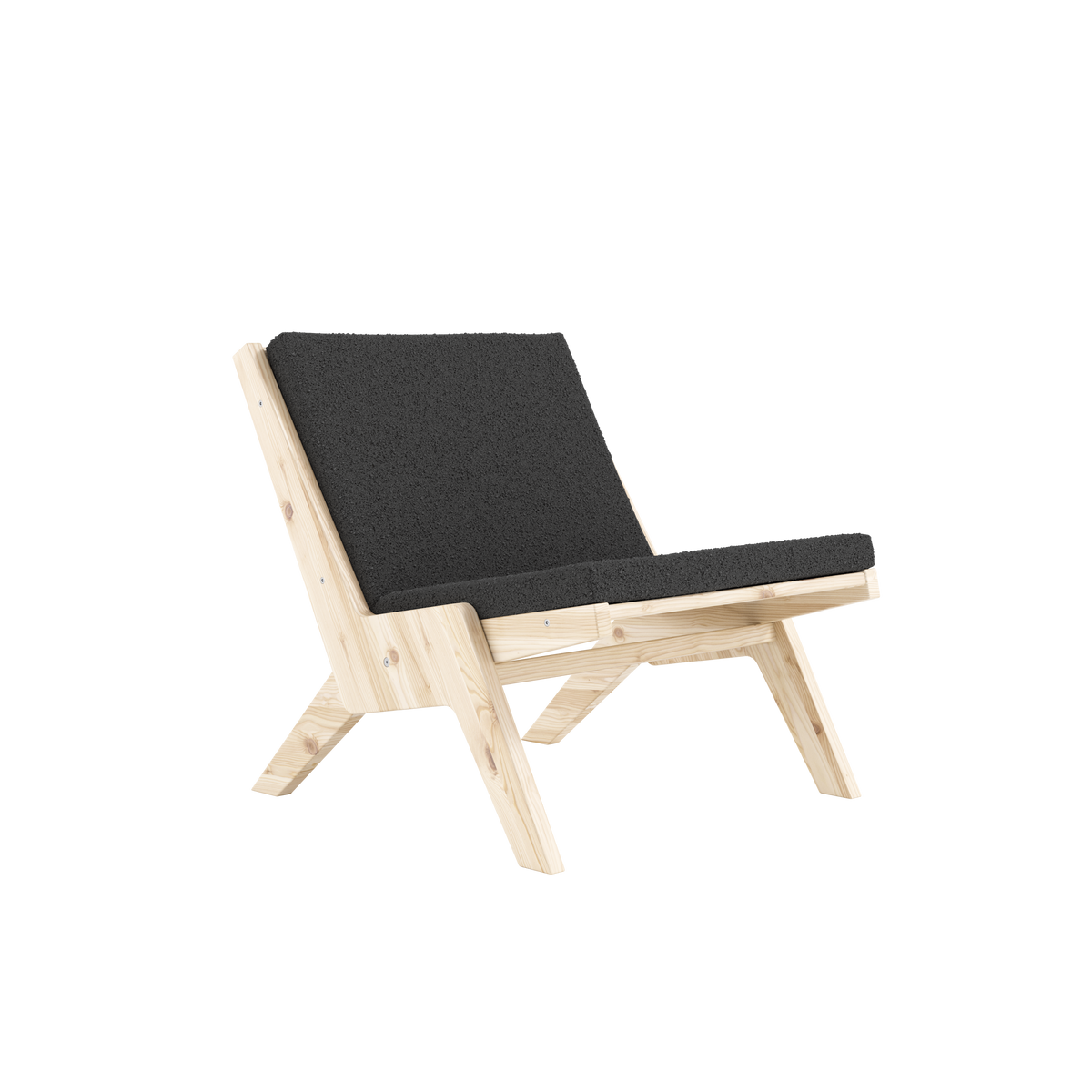 Lounge křeslo SWAY – 621 půlnoční šedá