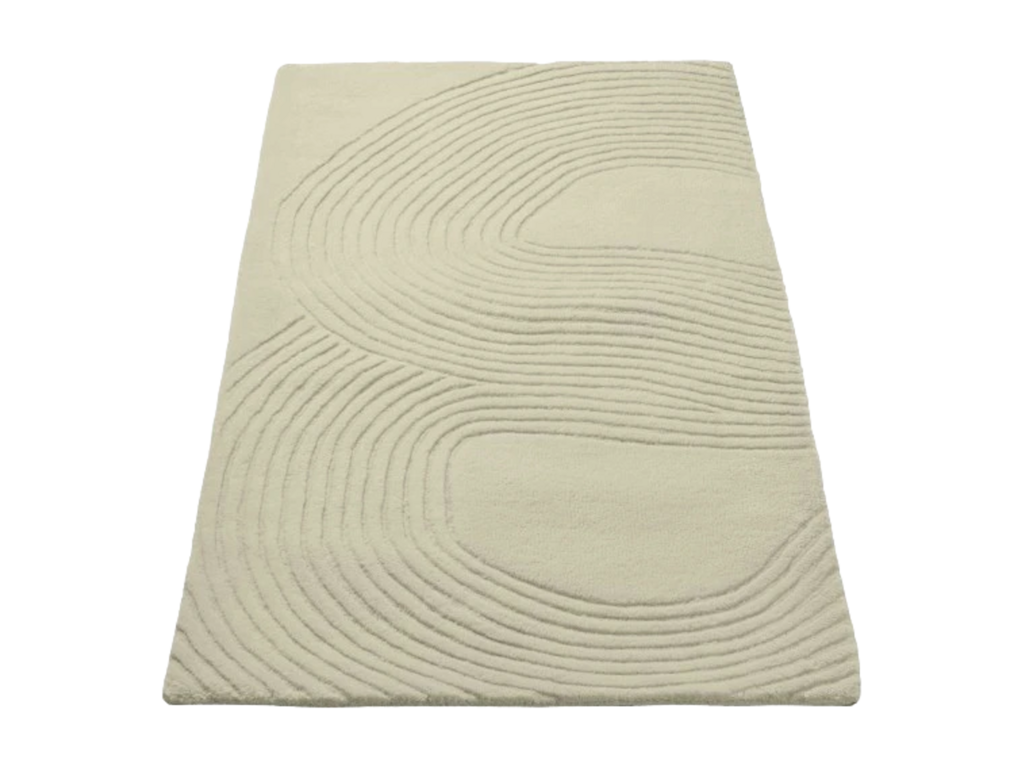 Běhoun Zen Shaped – krémová, 70 × 140 cm