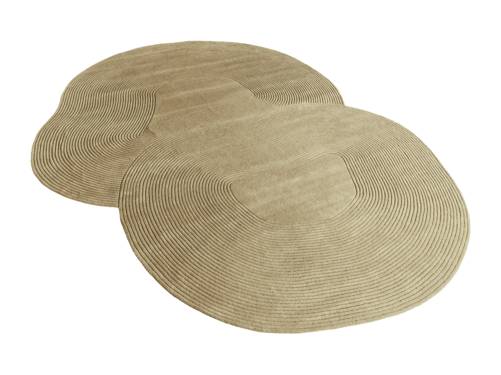 Koberec Zen Shaped – béžová, 300 × 400 cm