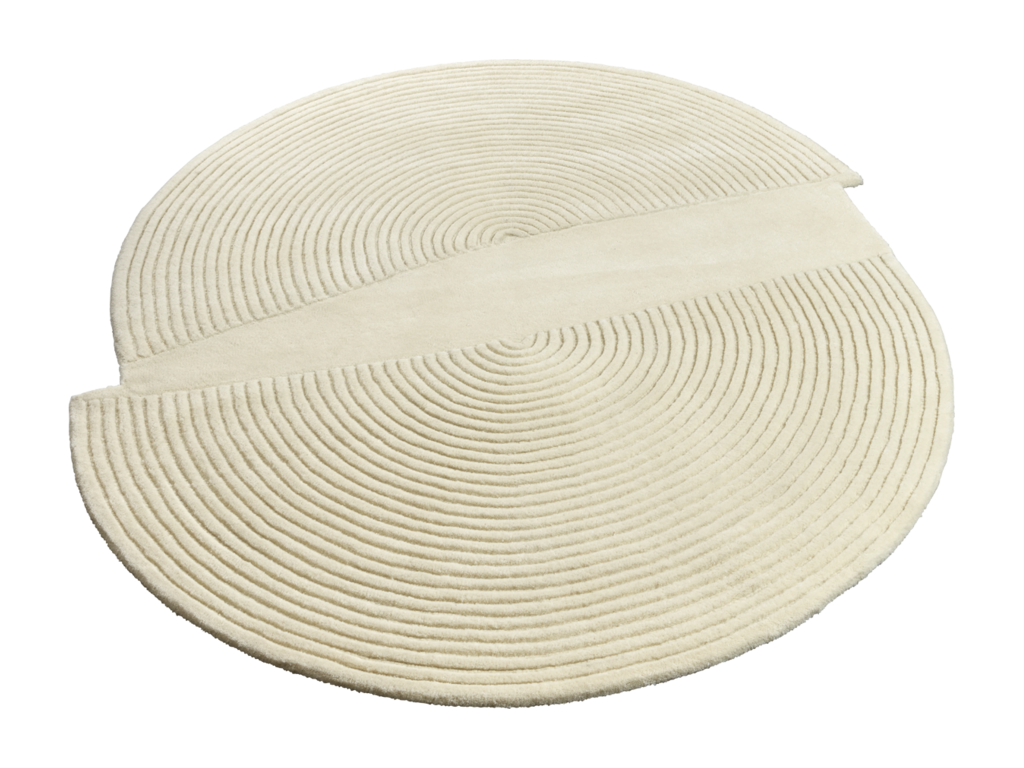 Koberec Zen Split – krémová, 250 × 291 cm
