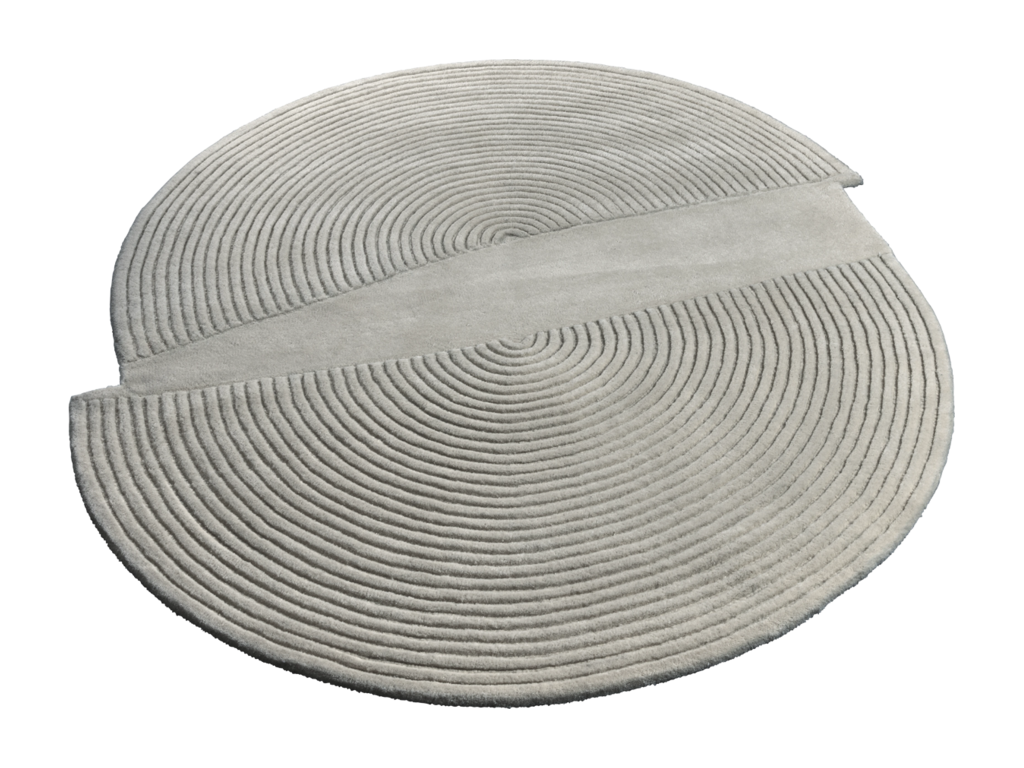 Koberec Zen Split – světle šedá, 300 × 344 cm
