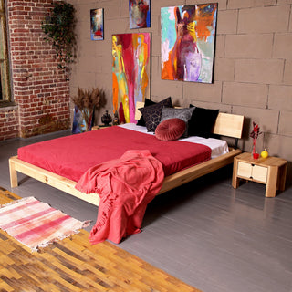 Postel Loft – přírodní provedení