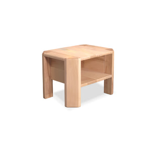 Noční stolek Loft – přírodní buk