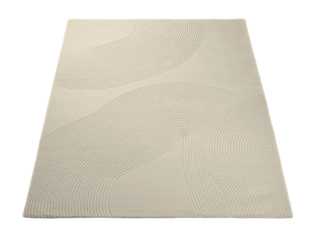 Obdélníkový koberec Zen Shaped – krémová, 300 × 400 cm